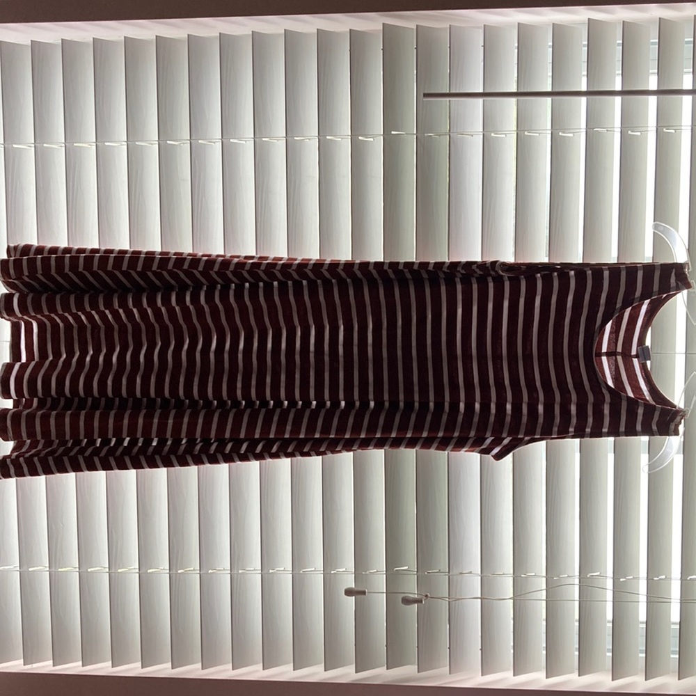 A striped dress